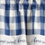 WICKLOW CHECK HOME LINED VALANCE 60X14 CHINA BLUE