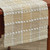 COCOA BUTTER CHINDI TABLE RUNNER - 36"L