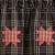 FARMHOUSE STAR LINED DEC VALANCE 14" L