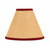 Burlap Stripe 6" Shade BarnRed