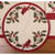 C Cardinal Holly Candle Mat