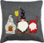 F Halloween Gnomes Pillow 14"