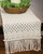 Macrame Table Runner 45"- natural