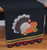 F Turkey Time Wool Felt Table Runner