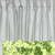 Grain Sack Stripe Sage Valance