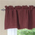 Primitive Ticking Wine Valance