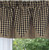 HeritageHouseChckBlackPoint Valance