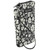 Bicolor Floral Modern Wristlet