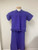 Fringe Jacket Dress - Purple