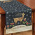 JOYFUL DEER  TABLE RUNNER 13"X36"