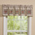 WEATHERED BARNBOARD PRINT VALANCE 60" X 14"