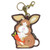 Coin Purse/Key Fob - Bunny