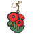 Coin Purse/Key Fob - Red Poppy