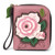Zip Arnd Wallet - Pink Rose