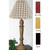 Wilmont Table Lamp  6" x 18" Barn Red