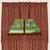 Marshfield Jacquard 72" x 36" (2 pcs) Barn Red - Tan