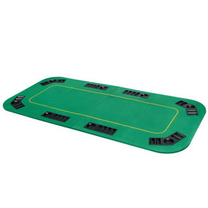 79 x 36 Inch 8-Player Foldable Poker Table Top with Carry Bag and Cup Holders B593-TY327036 79 x 36 Inch 8-Player Foldable Poker Table Top with Carry Bag and Cup Holders B593-TY327036