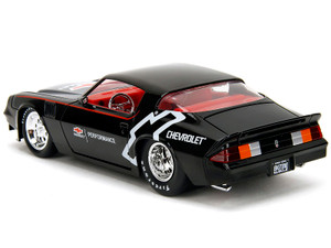 1979 Chevrolet Camaro Z28 "Chevrolet Performance" Black with Carbon Hood and Red Interior "Bigtime F977-35207 1979 Chevrolet Camaro Z28 "Chevrolet Performance" Black with Carbon Hood and Red Interior "Bigtime F977-35207