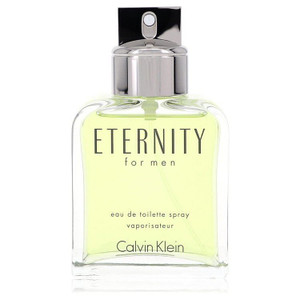 Eternity by Calvin Klein Eau De Toilette Spray (Tester) 3.4 oz (Men) V728-462722 Eternity by Calvin Klein Eau De Toilette Spray (Tester) 3.4 oz (Men) V728-462722