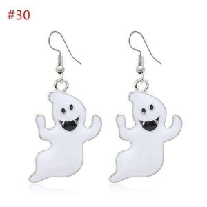 Wholesale Jewelry Classsic Design Funny Specter Popular Halloween Costume Earrings A392-fear7084 Wholesale Jewelry Classsic Design Funny Specter Popular Halloween Costume Earrings A392-fear7084