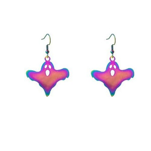 Halloween Popular Cool Funny Colorful Gradient Earrings - Ghosts A392-fear8419 Halloween Popular Cool Funny Colorful Gradient Earrings - Ghosts A392-fear8419