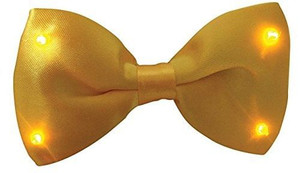 Halloween Wholesalers Light Up LED BowtieYellow N274-FC01100164 Halloween Wholesalers Light Up LED BowtieYellow N274-FC01100164