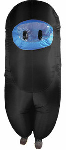 Studio Halloween Sus Crew Inflatable Adult One Size Black N274-FC01313989 Studio Halloween Sus Crew Inflatable Adult One Size Black N274-FC01313989