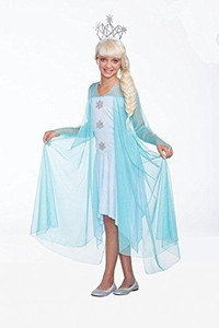 Halloween Wholesalers Princess Costume Ice blue N274-FC01101604