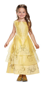 Belle Ball Gown Deluxe Movie Costume Yellow X Small 3T 4T N274-FC01208329 Belle Ball Gown Deluxe Movie Costume Yellow X Small 3T 4T N274-FC01208329