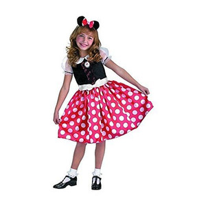 Minnie Mouse Classic Girls Costume Small 4 6x N274-FC01503668 Minnie Mouse Classic Girls Costume Small 4 6x N274-FC01503668