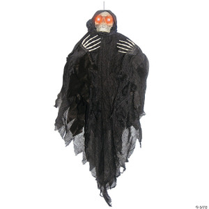 Hanging LightUp Black Reaper Halloween Decoration N274-MR01SS85550 Hanging LightUp Black Reaper Halloween Decoration N274-MR01SS85550