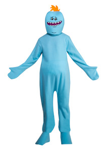 Adult Rick and Morty Mr. Meeseeks Costume Small N274-FC01097718 Adult Rick and Morty Mr. Meeseeks Costume Small N274-FC01097718