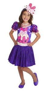 Num Noms Raspberry Cream Deluxe Girls Costume Small 4 6 N274-FC01059198 Num Noms Raspberry Cream Deluxe Girls Costume Small 4 6 N274-FC01059198