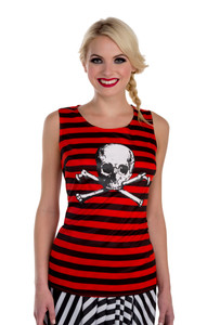 Pirate Tank Adult Womens One Size N274-FC01060705