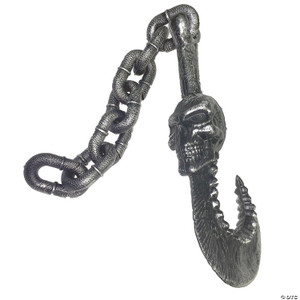 3 Jumbo Hook and Chain Halloween Decoration N274-MR01FM59649 3 Jumbo Hook and Chain Halloween Decoration N274-MR01FM59649