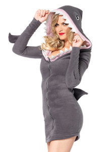 Leg Avenue Women S Cozy Shark Costume Grey Medium N274-FC01497327 Leg Avenue Women S Cozy Shark Costume Grey Medium N274-FC01497327