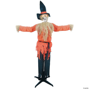 72inch Animated Standing Scarecrow Halloween Decoration N274-MR01SS82552 72inch Animated Standing Scarecrow Halloween Decoration N274-MR01SS82552