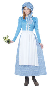 California Costumes Women s Pioneer Woman Costume Blue White Medium N274-FC01118861 California Costumes Women s Pioneer Woman Costume Blue White Medium N274-FC01118861