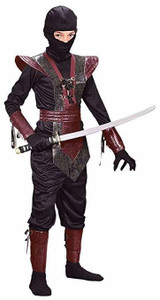 Fun World Ninja Fighter Childrens Costume Medium N274-FC01169204 Fun World Ninja Fighter Childrens Costume Medium N274-FC01169204