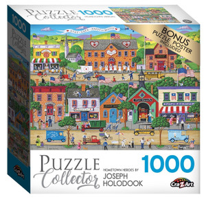 RoseArt Puzzle Collector Jigsaw Puzzle 1000 Pieces 20 X27 Hometown Heroes Pack of 1 N274-NM01717257_1 RoseArt Puzzle Collector Jigsaw Puzzle 1000 Pieces 20 X27 Hometown Heroes Pack of 1 N274-NM01717257_1
