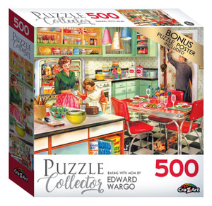 RoseArt Puzzle Collector Jigsaw Puzzle 500 Pieces Baking With Mom Pack of 1 N274-NM01717254_1 RoseArt Puzzle Collector Jigsaw Puzzle 500 Pieces Baking With Mom Pack of 1 N274-NM01717254_1