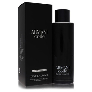 Armani Code by Giorgio Armani Eau De Toilette Spray Refillable 6.7 oz (Men) V728-566784 Armani Code by Giorgio Armani Eau De Toilette Spray Refillable 6.7 oz (Men) V728-566784