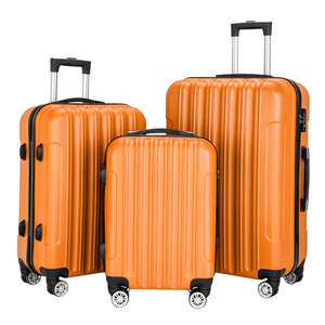 3-in-1 Multifunctional Large Capacity Traveling Storage Suitcase Luggage Set Orange T575-S0671435320 3-in-1 Multifunctional Large Capacity Traveling Storage Suitcase Luggage Set Orange T575-S0671435320