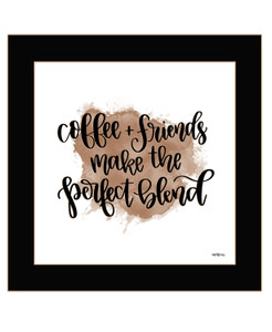 Coffee and Friends 1 Black Framed Print Wall Art N270-416118 Coffee and Friends 1 Black Framed Print Wall Art N270-416118