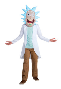 Adult Rick and Morty Rick Costume Large 12 14 N274-FC01097756