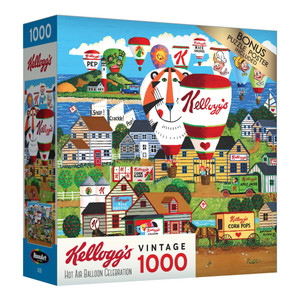 Licensed Jigsaw Puzzle Kelloggs 1000 PiecesHot Air Balloon Pack of 1 N274-NM01717260_1