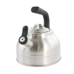 Kenmore Elite 2.3 Quart Stainless Steel Whistling Tea Kettle in Silver D970-137410.01