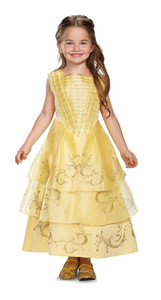 Belle Ball Gown Deluxe Movie Costume Yellow X Small 3T 4T N274-FC01208329