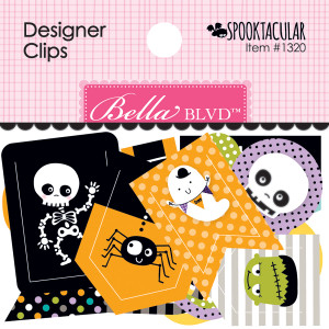 Spooktacular Collection Halloween Designer Clips N274-FC01020684
