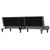  Sofa Bed Dark Grey Polyester, Plywood, Foam, Plastic Medium A949-351864